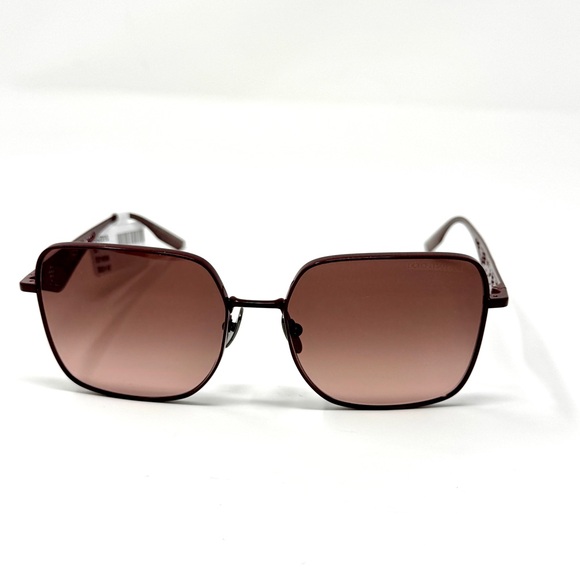 DOLCE & GABBANA Lace Square Sunglasses 57mm In Bordeaux main image 8